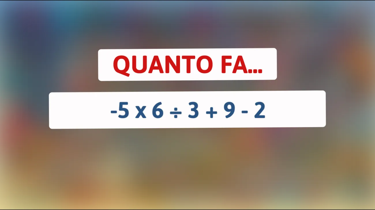 La sfida matematica che solo il 2% delle persone può risolvere: Sei tra i pochi geni?"