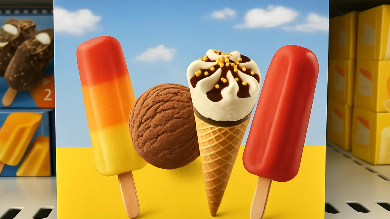 Gelati e ghiaccioli"